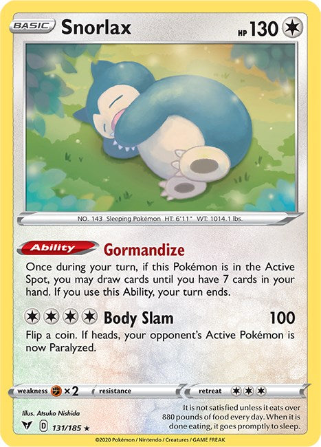 Snorlax [131/185] [Vivid Voltage] Holofoil