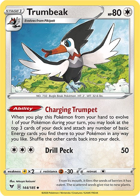 Trumbeak [144/185] [Vivid Voltage] Reverse Holofoil
