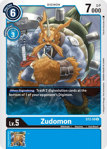 Zudomon [ST2-09] [Starter Deck 02: Cocytus Blue]