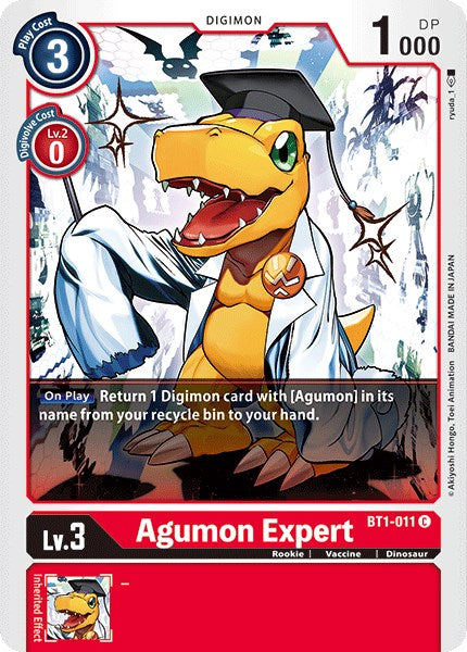 Agumon Expert [BT1-011 C] [Release Special Booster 1.0]