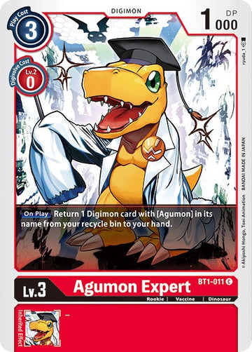 Agumon Expert [BT1-011 C] [Release Special Booster 1.0]