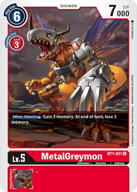 MetalGreymon - BT1-021 [BT1-021] [Release Special Booster 1.0]