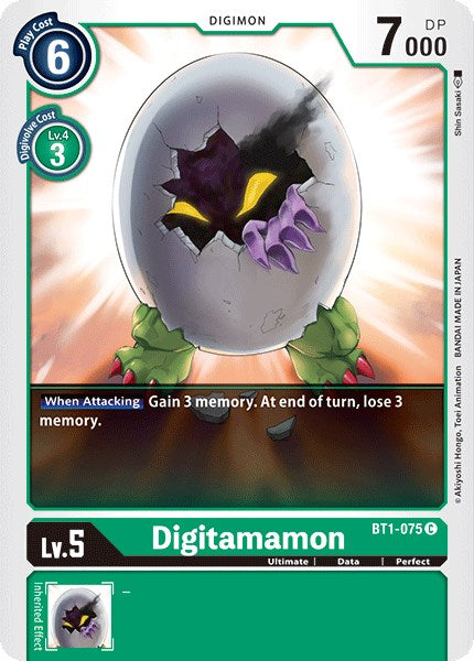 Digitamamon [BT1-075] [Release Special Booster 1.0]