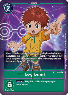 Izzy Izumi (Box Topper) [BT1-088] [Release Special Booster 1.0] Foil