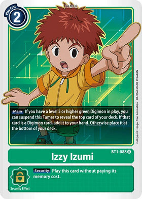 Izzy Izumi [BT1-088] [Release Special Booster 1.0]