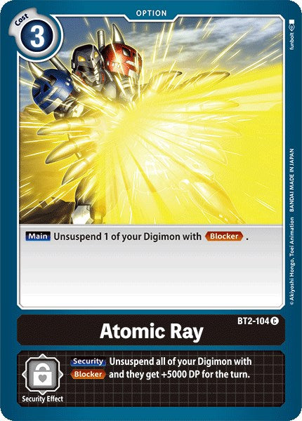 Atomic Ray [BT2-104] [Release Special Booster 1.0]