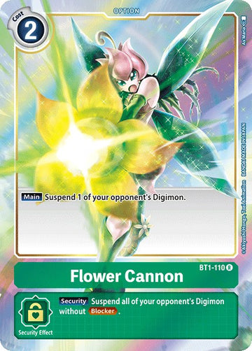 Flower Cannon (Alternate Art) [BT1-110] [Release Special Booster 1.0] Foil