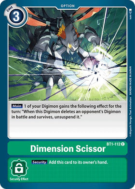 Dimension Scissor [BT1-112] [Release Special Booster 1.0]