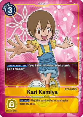 Kari Kamiya (Box Topper) [BT2-087] [Release Special Booster 1.0] Foil