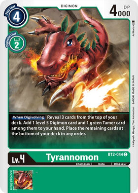 Tyrannomon - BT2-044 [BT2-044] [Release Special Booster 1.0]