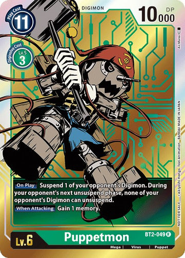 Puppetmon (Dash Pack Ver. 1.0) [BT2-049] [Release Special Booster 1.0] Foil