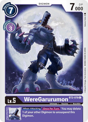 WereGarurumon - BT2-078 [BT2-078] [Release Special Booster 1.0]