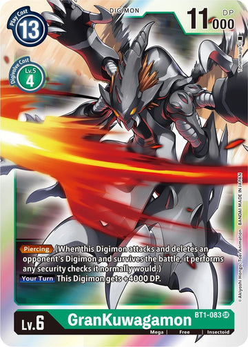 GranKuwagamon [BT1-083] [Release Special Booster 1.5] Foil
