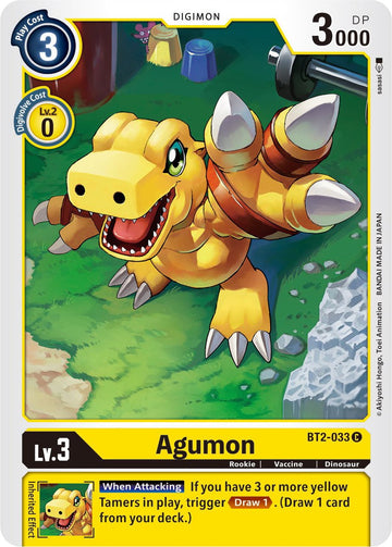 Agumon - BT2-033 [BT2-033 C] [Release Special Booster 1.5]