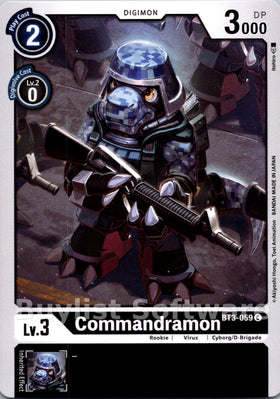 Commandramon [BT3-059] [Release Special Booster 1.5]