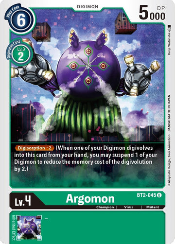 Argomon - BT2-045 [BT2-045 U] [Release Special Booster 1.5]