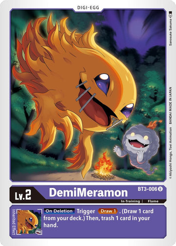 DemiMeramon [BT3-006] [Release Special Booster 1.5]