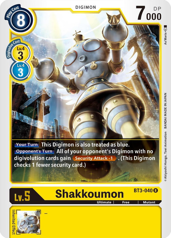 Shakkoumon [BT3-040] [Release Special Booster 1.5]
