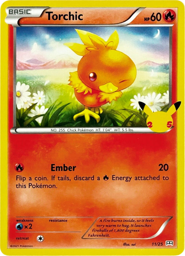 Torchic [011/025] [McDonald's Promos 2021]