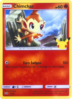 Chimchar [012/025] [McDonald's Promos 2021] Holofoil