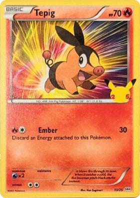 Tepig [013/025] [McDonald's Promos 2021]