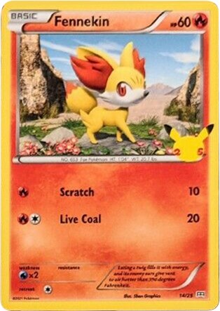 Fennekin [014/025] [McDonald's Promos 2021]