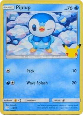 Piplup [020/025] [McDonald's Promos 2021] Holofoil