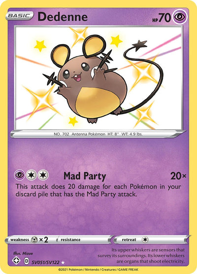Dedenne [SV051/SV122] [Shining Fates: Shiny Vault] Holofoil