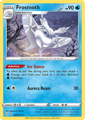 Frosmoth [030/072] [Shining Fates] Reverse Holofoil