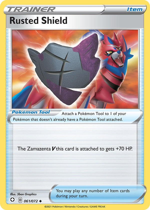 Rusted Shield [061/072] [Shining Fates] Reverse Holofoil