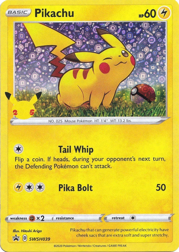 Pikachu (General Mills Promo) [SWSH039] [Sword & Shield Promo Cards] Holofoil