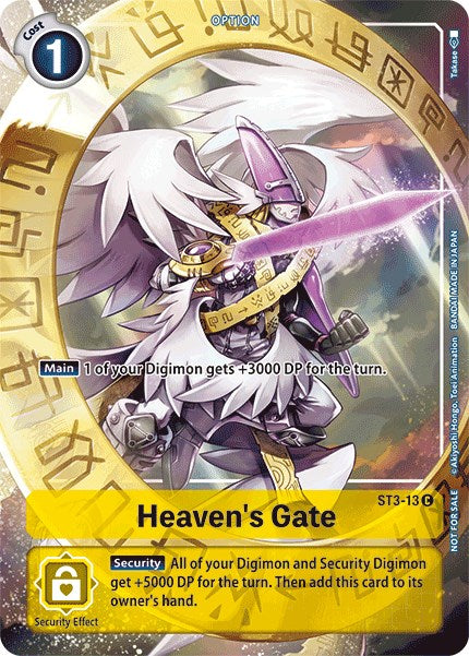 Heaven's Gate (Tamer's Evolution Box) [ST3-13] [Starter Deck 03: Heaven's Yellow] Foil