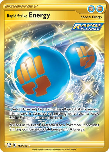 Rapid Strike Energy [182/163] [Battle Styles] Holofoil