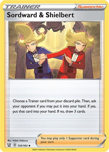 Sordward & Shielbert [135/163] [Battle Styles] Reverse Holofoil