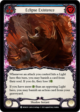 Eclipse Existence [MON218] [Monarch] 1st Edition Rainbow Foil