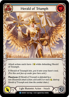Herald of Triumph (Blue) [MON010] [Monarch] Unlimited Edition Normal