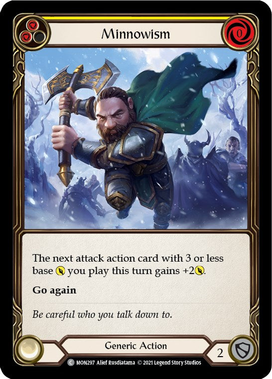 Minnowism (Yellow) [MON297] [Monarch] Unlimited Edition Rainbow Foil