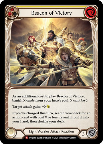 Beacon of Victory [MON033] [Monarch] Unlimited Edition Normal