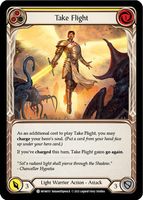 Take Flight (Yellow) [MON055] [Monarch] 1st Edition Normal