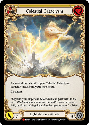 Celestial Cataclysm [MON062] [Monarch] Unlimited Edition Normal