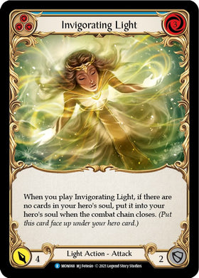 Invigorating Light (Blue) [MON068] [Monarch] 1st Edition Normal