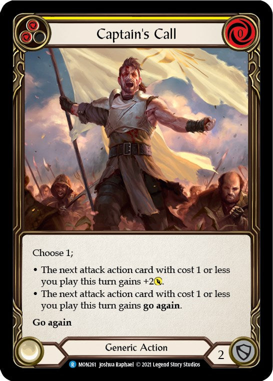 Captain's Call (Yellow) [MON261] [Monarch] Unlimited Edition Normal