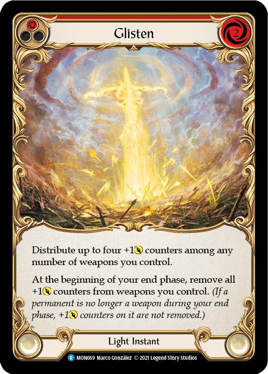 Glisten (Red) [MON069] [Monarch] Unlimited Edition Normal