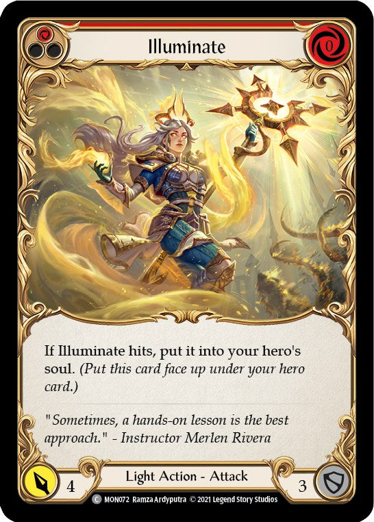Illuminate (Red) [MON072] [Monarch] Unlimited Edition Normal