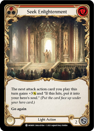 Seek Enlightenment (Red) [MON081] [Monarch] Unlimited Edition Normal