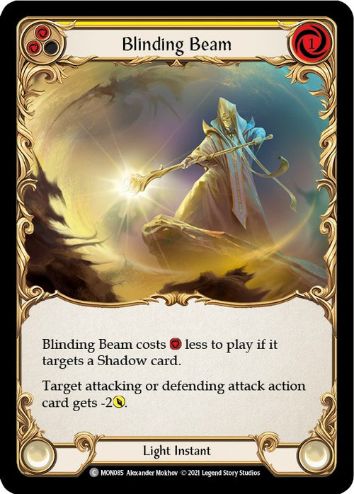 Blinding Beam (Yellow) [MON085] [Monarch] 1st Edition Normal
