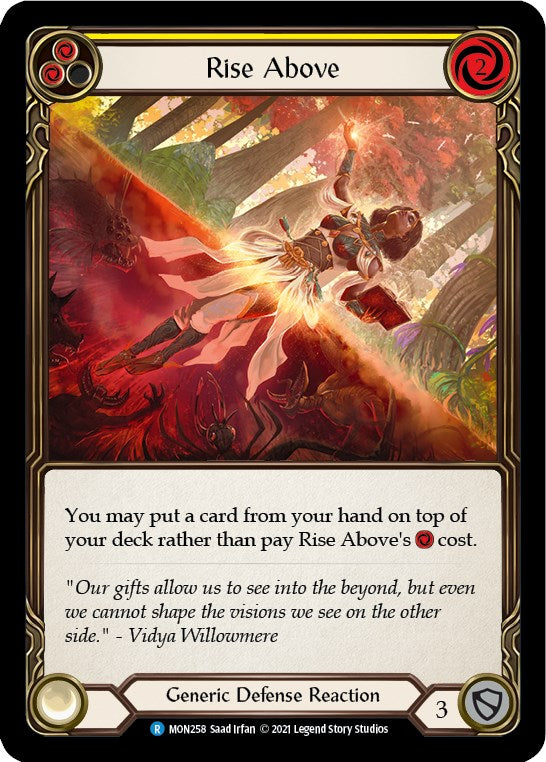 Rise Above (Yellow) [MON258] [Monarch] 1st Edition Normal