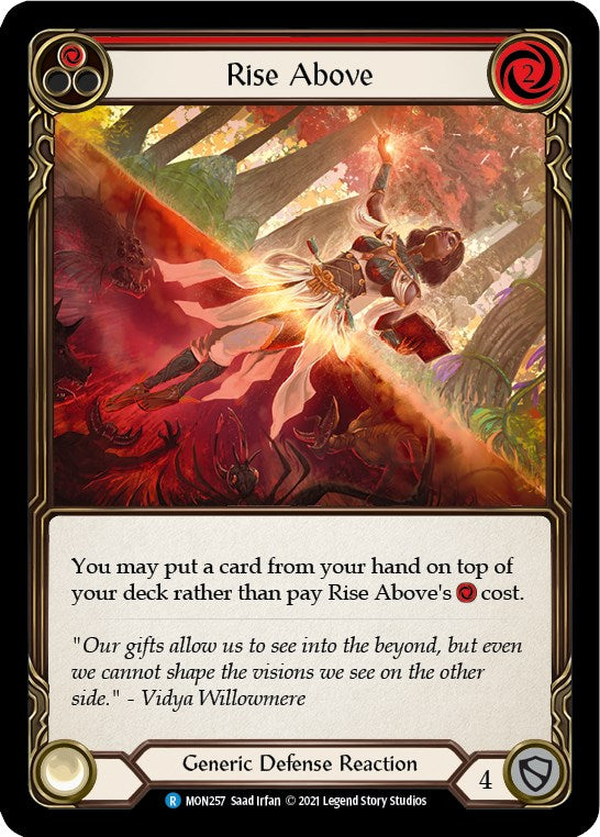 Rise Above (Red) [MON257] [Monarch] Unlimited Edition Normal