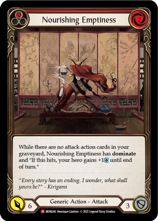 Nourishing Emptiness [MON246] [Monarch] 1st Edition Rainbow Foil