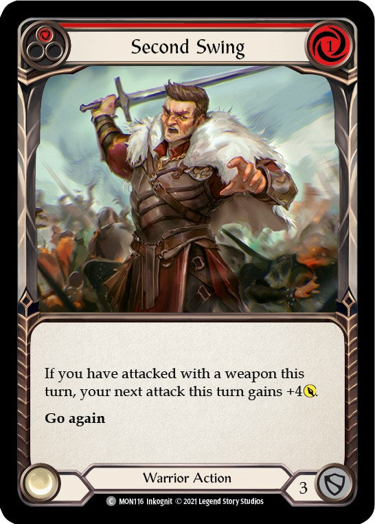 Second Swing (Red) [MON116] [Monarch] Unlimited Edition Rainbow Foil